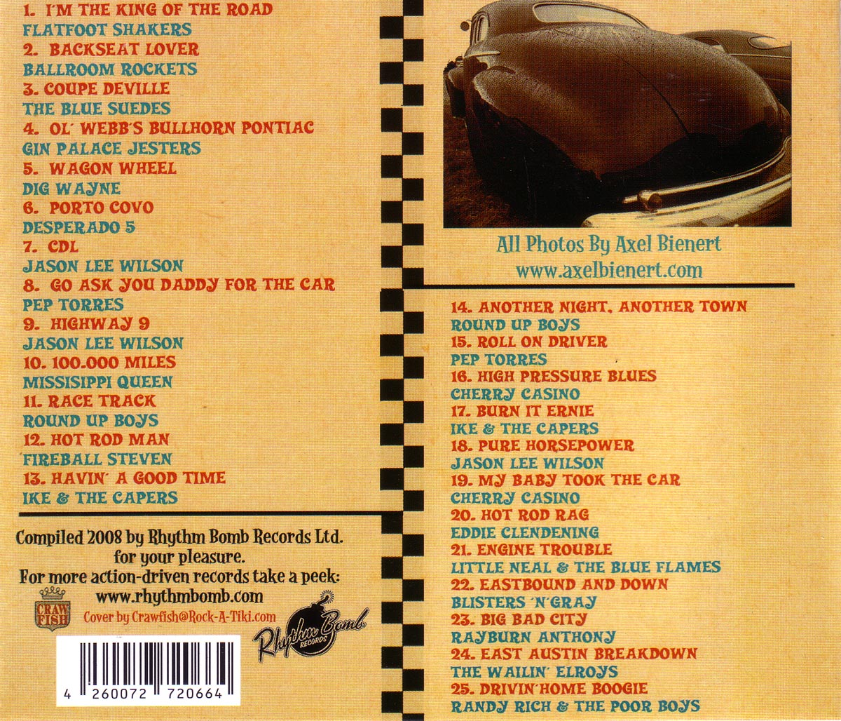 VARIOUS - Hot Rodders Delight  - (CD)