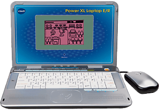 VTECH Power XL Laptop E/R Lernlaptop, Grau