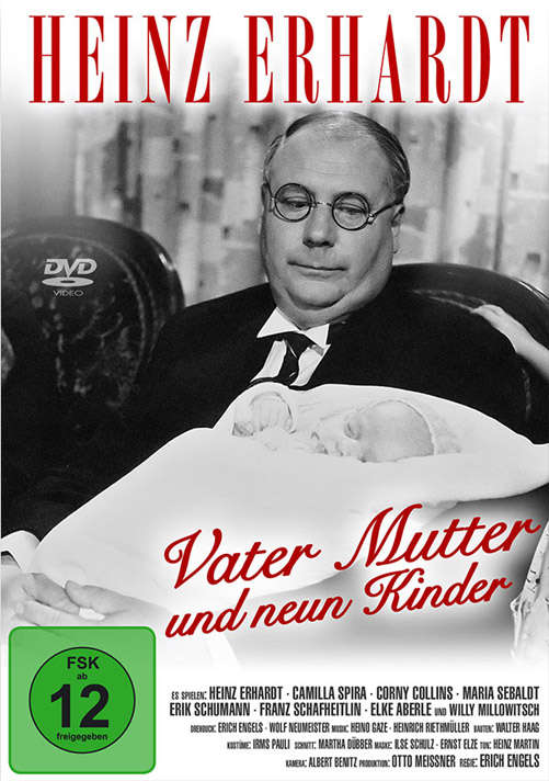 Heinz Erhardt - Vater, Mutter und neun Kinder DVD