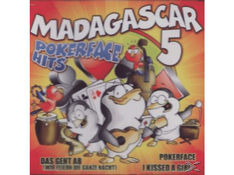 Madagascar 5 - Pokerface Hits  - (CD)