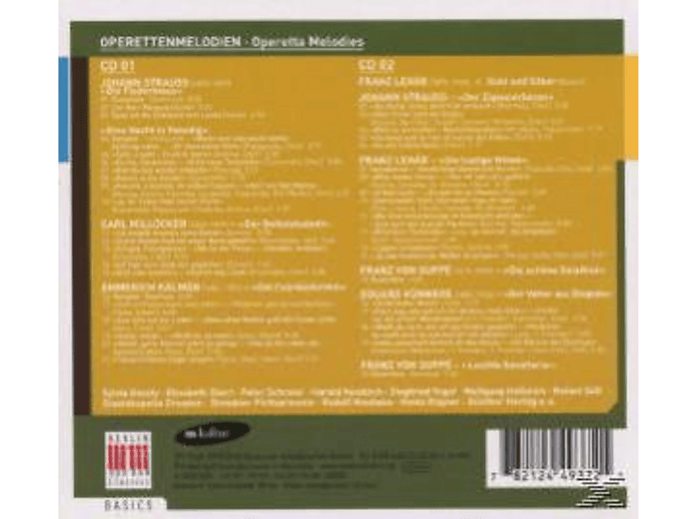 Thumbnail - Peter Schreier, Schreier/Vogel/Neukirch/+ - Operettenmelodien (CD)