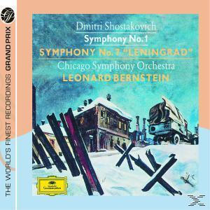 Cso, Leonard/cso Bernstein - Sinfonie 1, 7  - (CD)