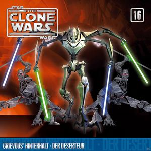 Albumcover mit drei Robotern, der Titel lautet 'Star Wars The Clone Wars'.