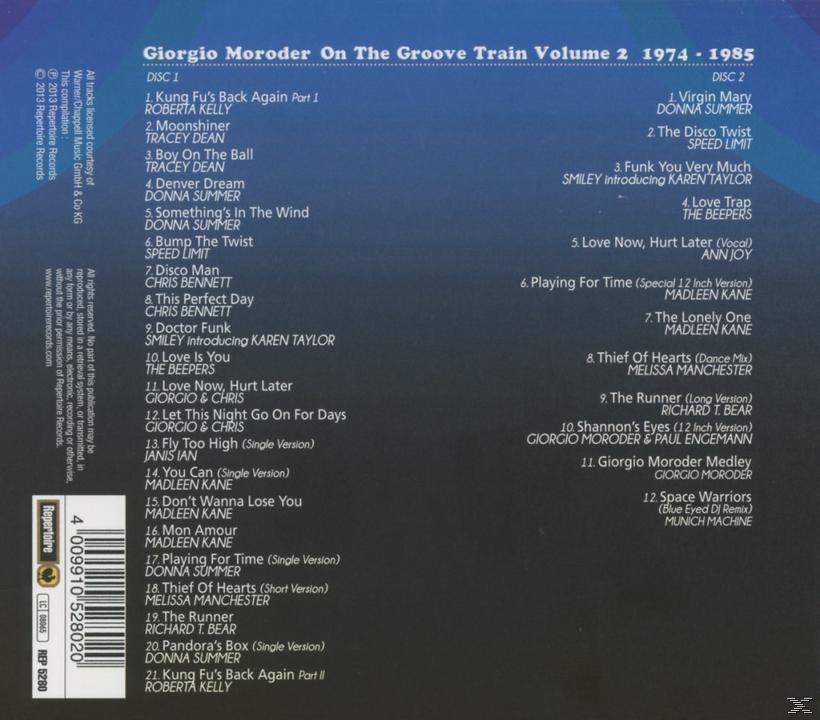 Giorgio Moroder - On The Groove Train Volume 2: 1974-1985  - (CD)