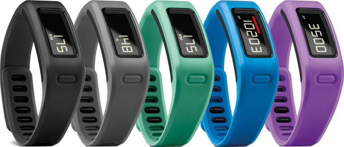 GARMIN vivofit, Fitnessarmband, 120-175 mm, 152-210 mm, Schwarz