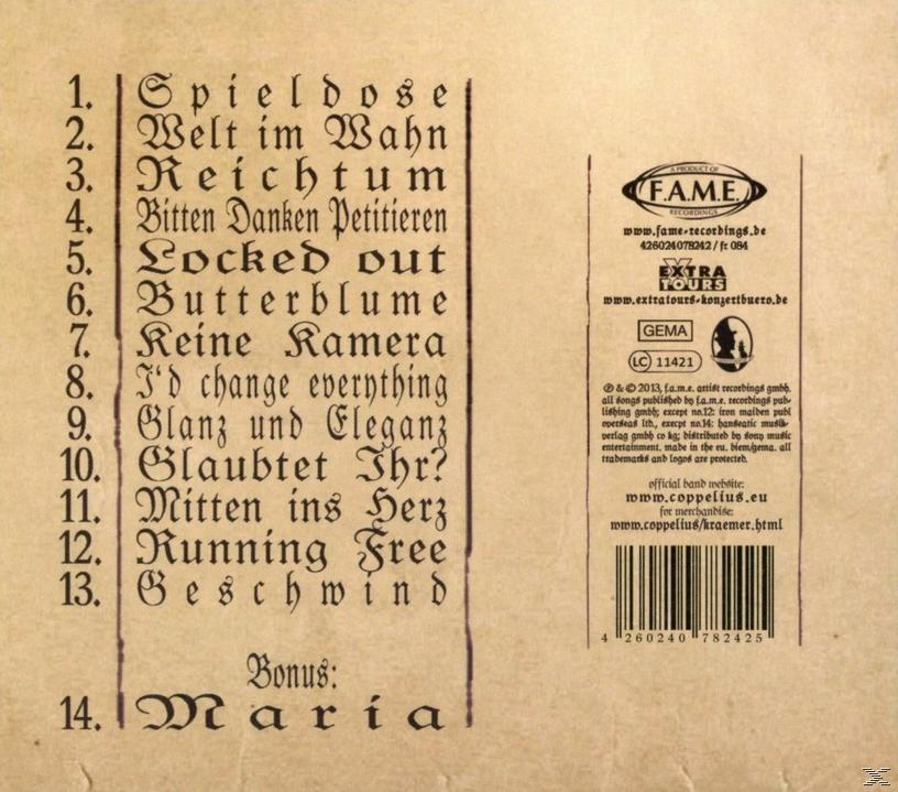 Coppelius - Extrablatt  - (CD)