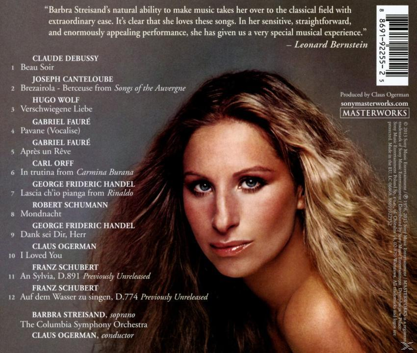 Barbra Streisand, Columbia Symphony Orchestra - Classical Barbra (Re-Mastered)  - (CD)