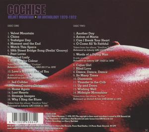 Cochise - Anthology Mountain (CD) - Velvet An - 1970-1972