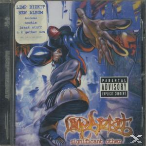Limp Bizkit CD-Cover. Eine Zeichentrickfigur wird mit einer Warnung der Eltern gezeigt.