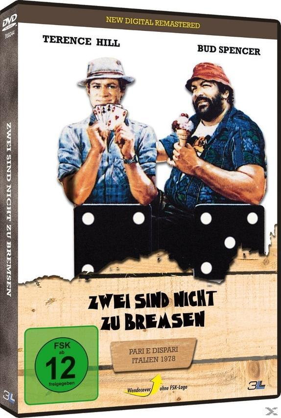 DVD-Cover für Zwei sind nicht zu bremsen, mit zwei Männern.