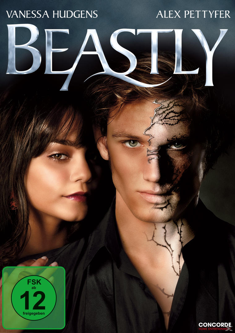 Filmcover. Vanessa Hudgens und Alex Pettyfer. Titel: Beastly.