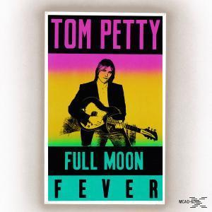 Ein Poster von Tom Petty mit einer Gitarre, mit dem Text 'Full Moon Fever'.