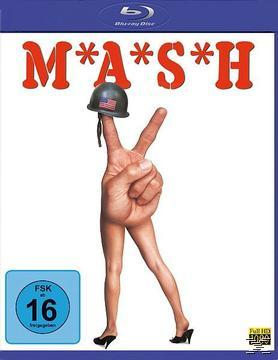 DVD-Cover mit einer Hand, die ein Friedenszeichen macht. Auf der Hand ist ein Helm.