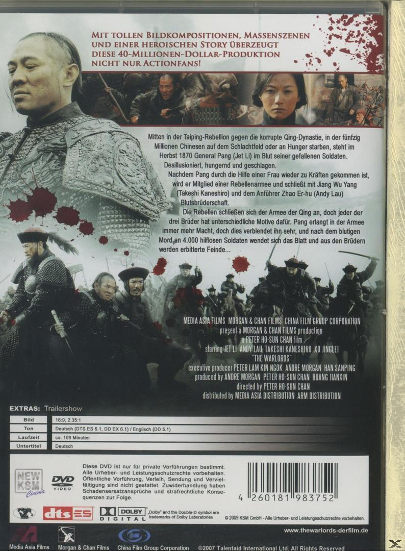 The Warlords DVD