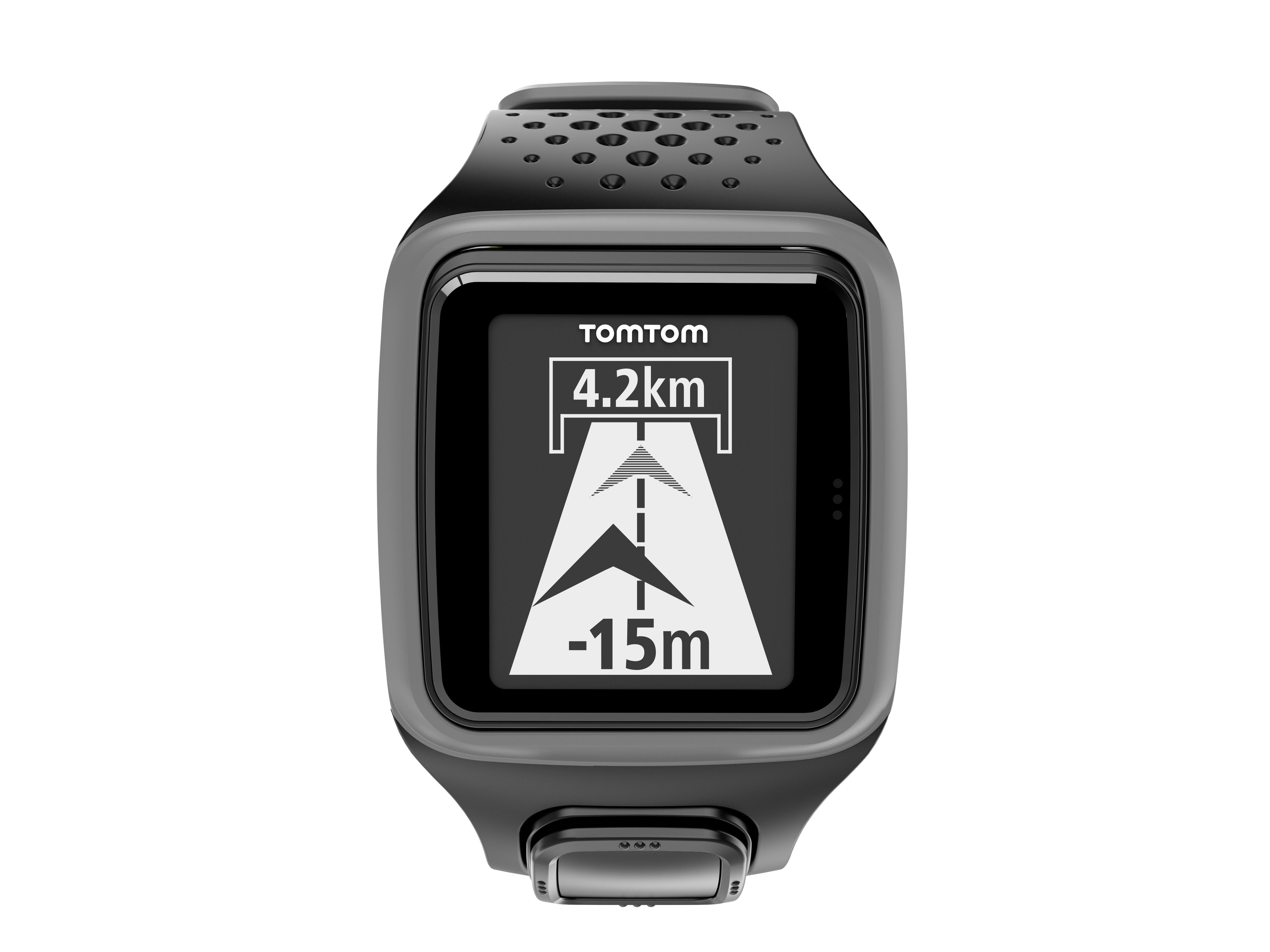 TOMTOM Runner, Fitness Uhr, Dark Grey