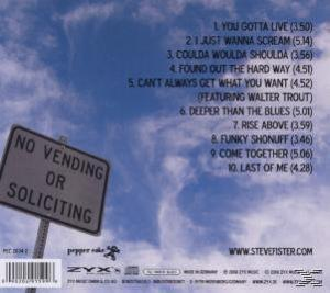 Steve Fister - Deeper Than The Blues  - (CD)