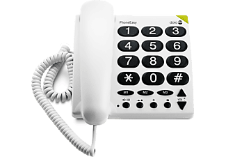 DORO PhoneEasy 311c - Tischtelefon (Weiss)