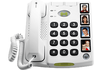 DORO Secure 347 - Téléphone pour senior (Blanc)