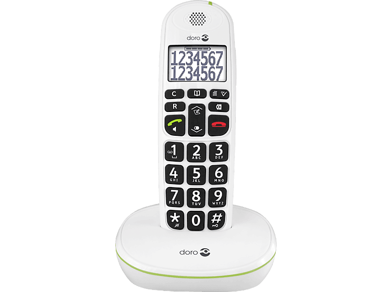 DORO PhoneEasy® 110 Schnurloses Telefon Schnurloses Telefon weiß ...