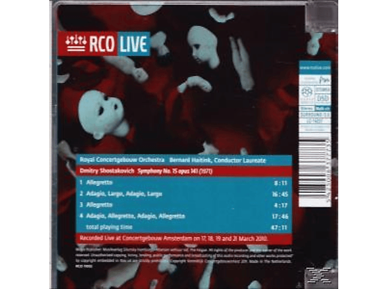 Thumbnail - Bernard, Royal Concertgebouw Orchestra Haitink - Symphony No. 15 (SACD)