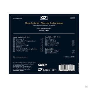 Marcus Creed, Swr Vokalensemble Stuttgart - Transkriptionen für Chor a cappella  - (CD)