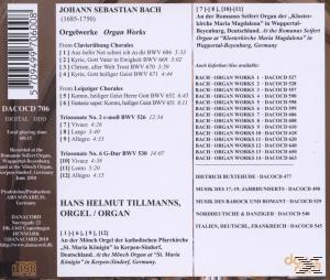 Tillmanns - Sämtliche Orgelwerke Vol.15  - (CD)