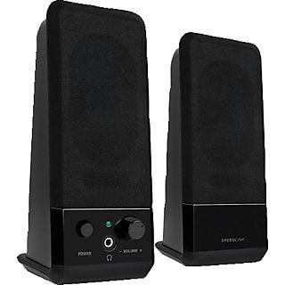 SPEEDLINK EVENT Stereo Lautsprecher, schwarz (SL-8004-BK)