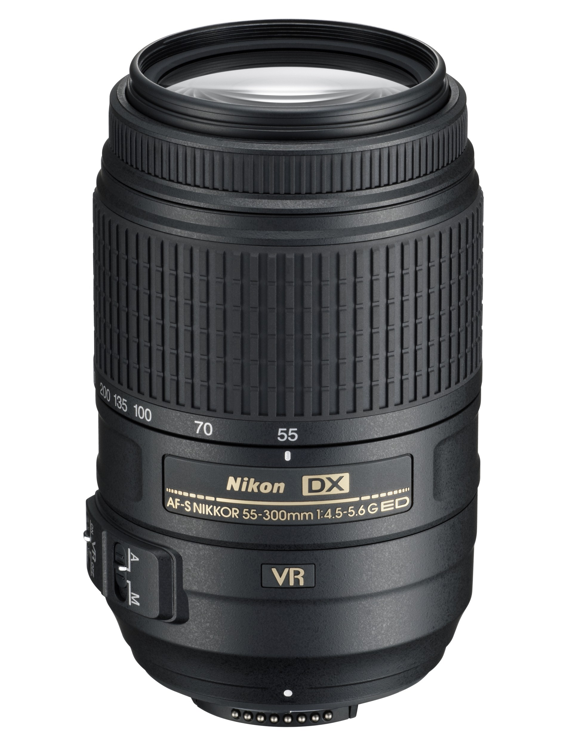 NIKON D5200 Spiegelreflexkamera, 24,1 Megapixel, 18-55 mm, 55-300 mm Objektiv (VRII, VR), Schwarz
