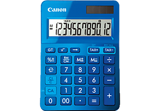 CANON LS-123K számológép, metálfényű kék