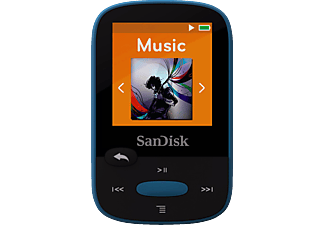 SANDISK SanDisk Clip Sport, 8 GB, blu - Lettore MP3 (8 GB, Blu)