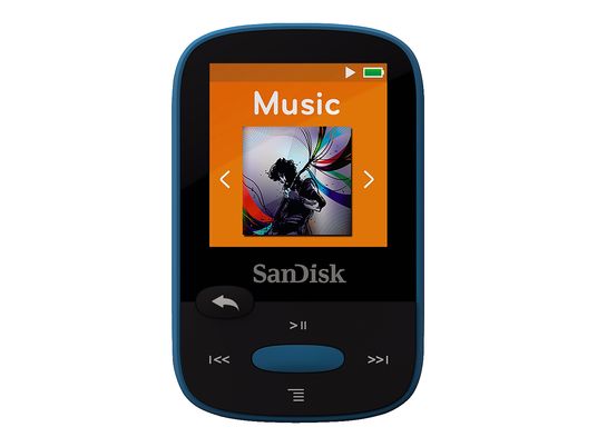 SANDISK Sansa Clip Sport - Lettore MP3 (8 GB, Blu)