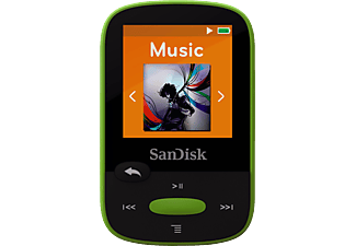 SANDISK SANSA CLIP SPORT 8GB - Mp3-Player (8 GB, Grün)