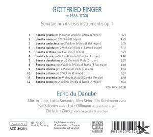 Echo Du Danube - Sonatae Pro Diversis Instrumentis Op.1  - (CD)