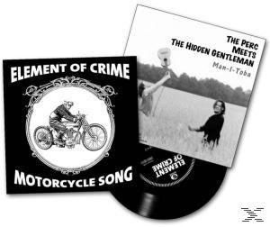 ELEMENT OF CRIME/PERC MEETS (Vinyl) - Motorcycle - Song/Man-I-Toba Vinyl) (White HIDDEN THE GENTLEMAN