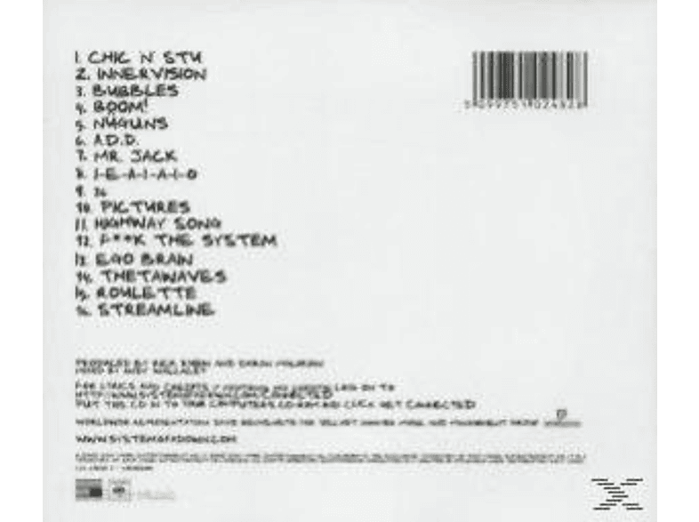 Thumbnail - System Of A Down - STEAL THIS ALBUM! (CD)