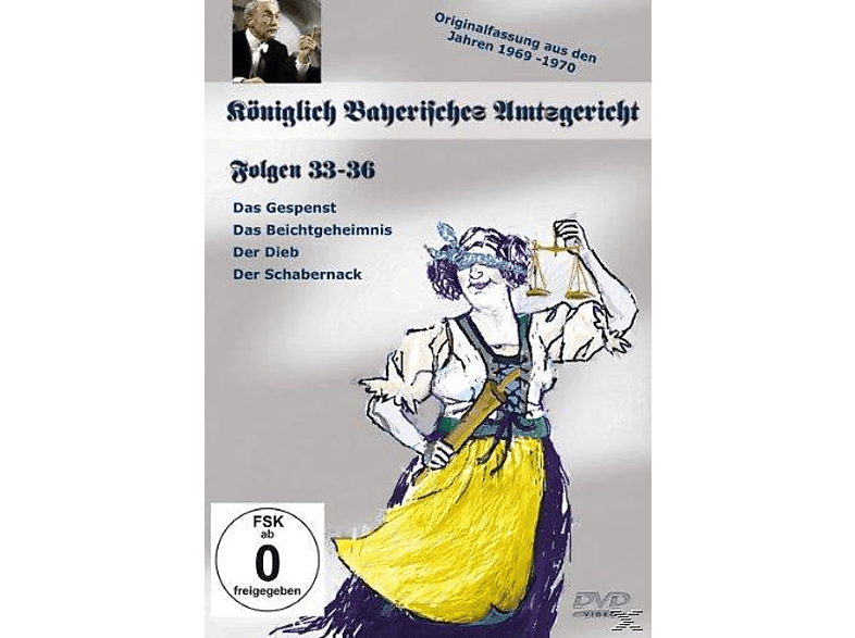 Königlich Bayerisches Amtsgericht Folgen 33-36 DVD