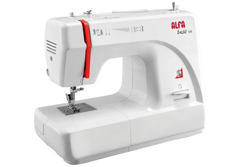 Máquina de coser - Alfa BASIC 720, 9 puntadas automáticas, Brazo libre,  Pedal electrónico