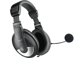 SPEEDLINK Thebe - PC Headset (Kabelgebunden, Binaural, Over-ear, Schwarz)