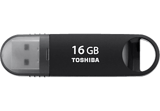 TOSHIBA TransMemory-MX™ 16GB USB Stick USB-Stick, 16 GB, Schwarz 