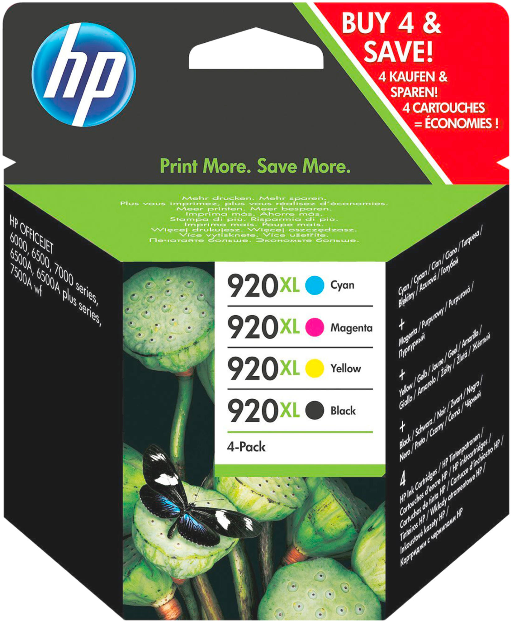 HP 36147 Tintenpatronen-Set Cyan, Magenta, Gelb - 165 Seiten, Kompatibel Mit HP Druckern