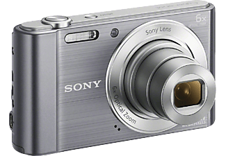 SONY SONY Cyber-shot DSC-W810 - Fotocamera digitale - 20.1 MP - argento - Fotocamera compatta Argento