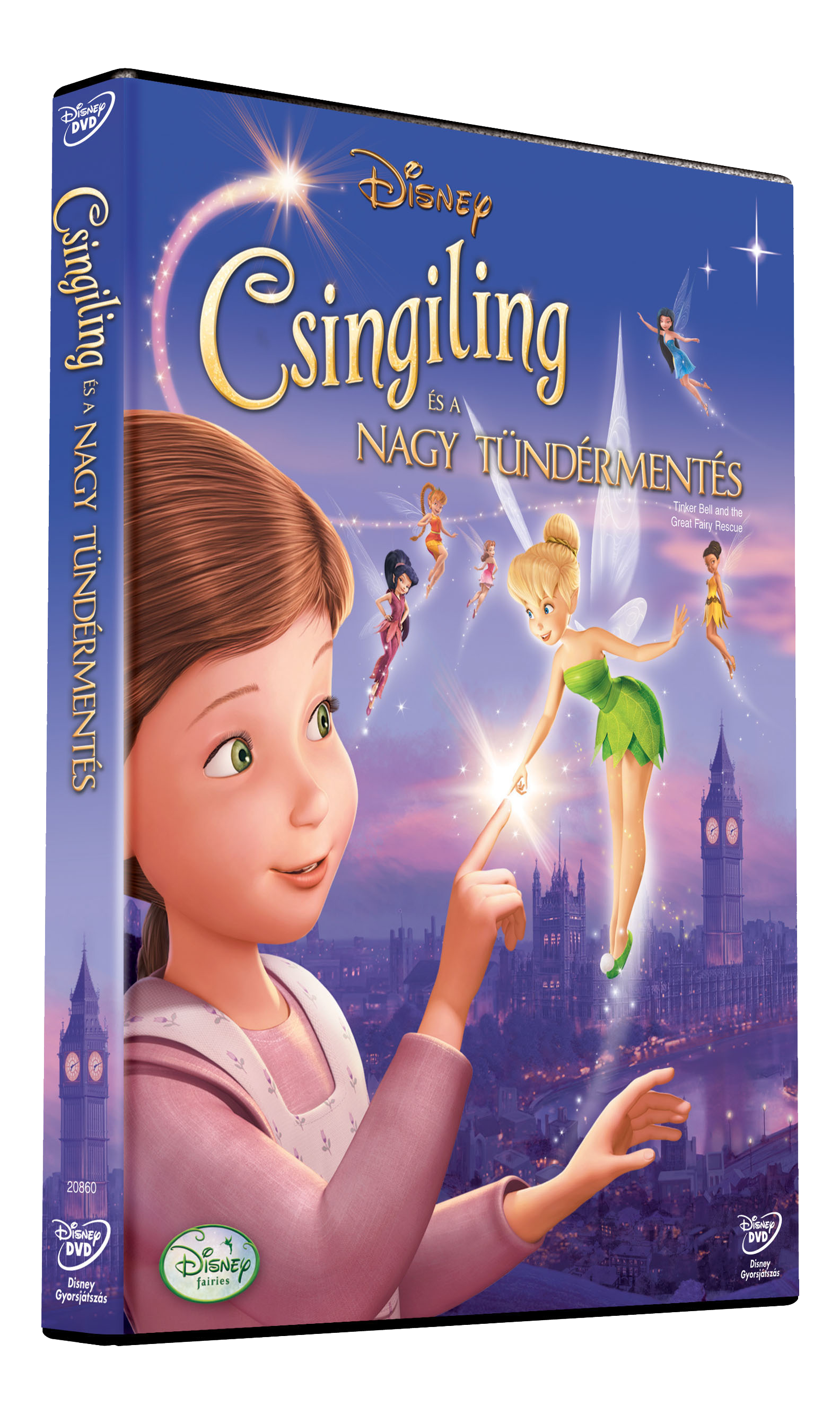 Csingiling és a nagy tündérmentés (DVD)