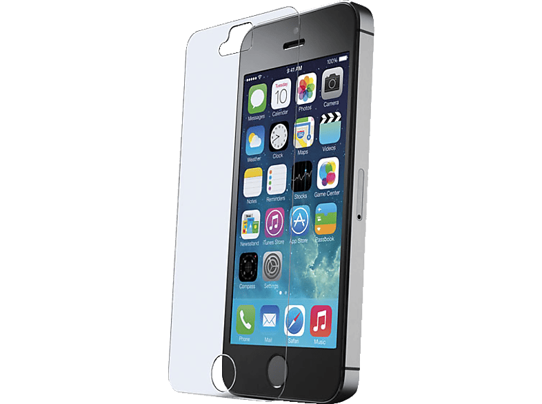CELLULAR LINE 34606 Schutzglas (für Apple iPhone 5, iPhone 5S, iPhone SE (2016))