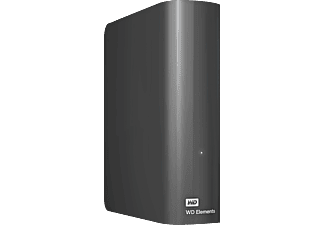 WESTERN DIGITAL Elements Desktop - Festplatte (HDD, 2 TB, Schwarz)