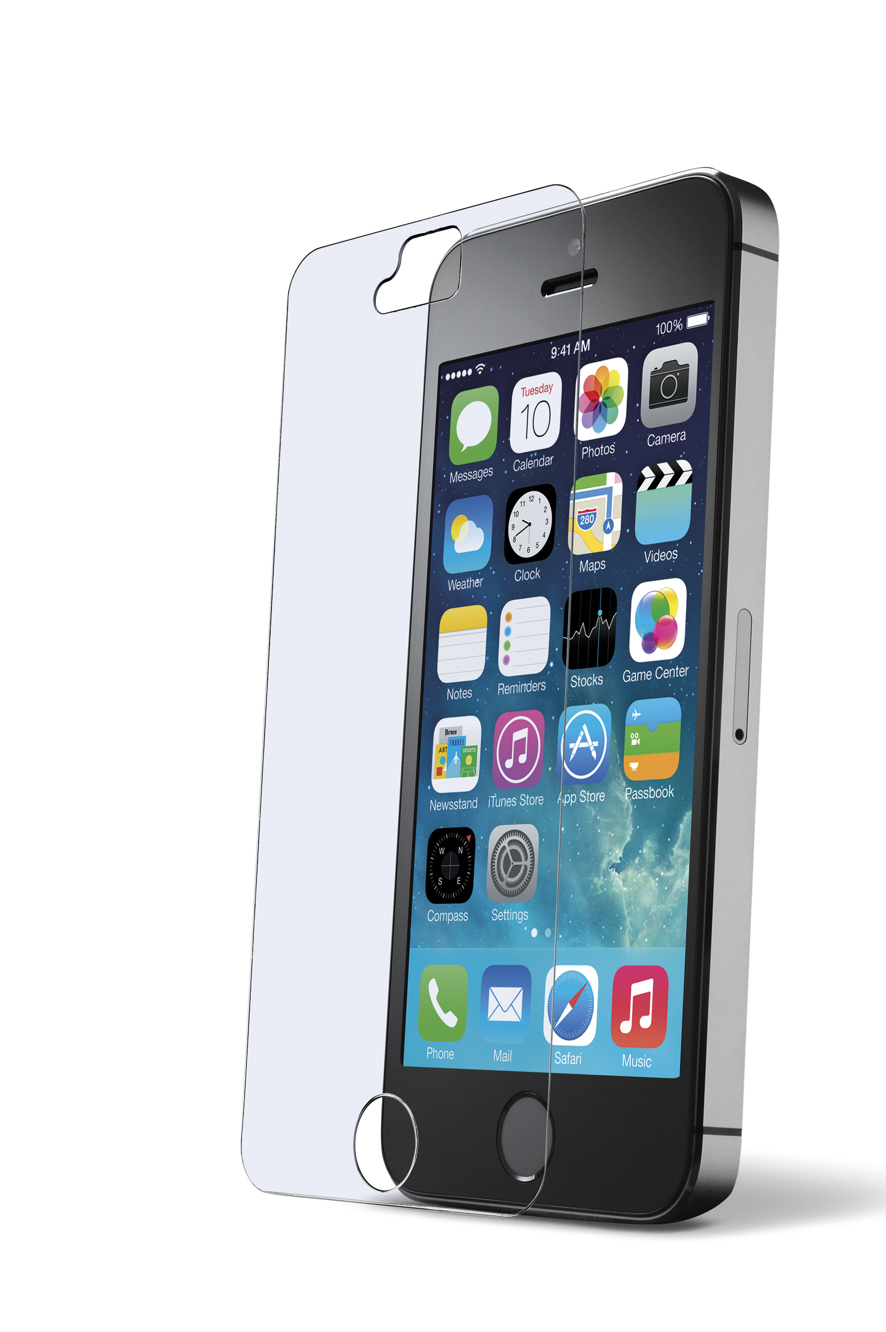 34606 5, iPhone LINE (2016)) iPhone (für Apple 5S, iPhone CELLULAR Schutzglas SE