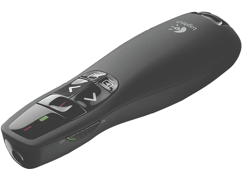 LOGITECH R400 Laserpointer, Präsentationsfernbedienung, Schwarz; Presenter----Presenter — Foto 5 von 5