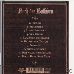 CD-Cover: Braun mit Text, Titelliste und Herz-Logo.