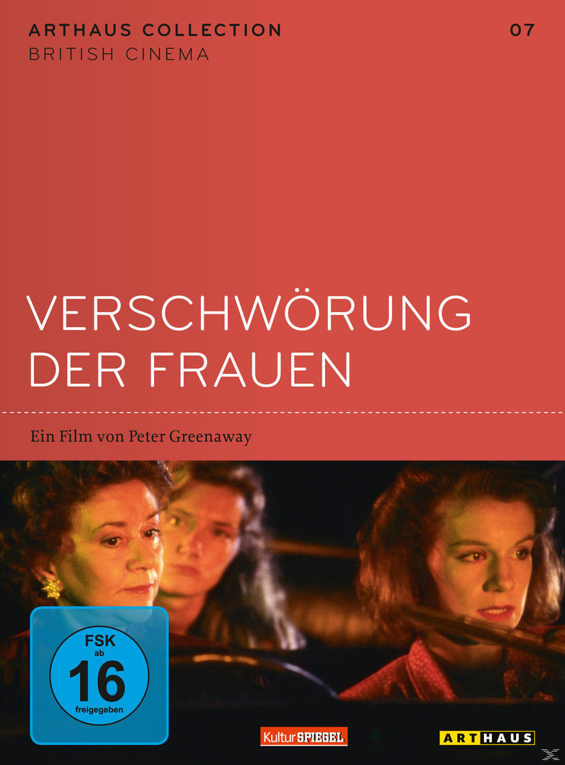 DVD-Cover: Verschwörung der Frauen. Drei Frauen sind auf dem Cover, vor einem Auto.