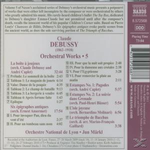 Jun & Orchestre National De Lyon Märkl - La Boite A Joujoux/Estampes/+  - (CD)