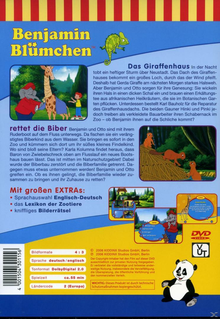 DVD rettet Benjamin Biber ... Das Giraffenhaus die / Blümchen: